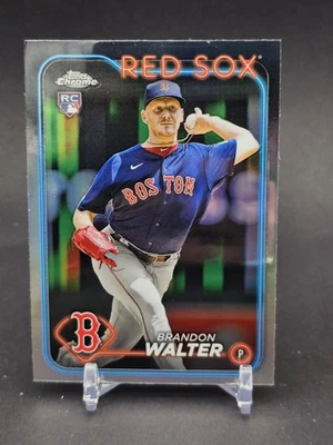 2024 Topps Chrome #254 Brandon Walter Refractors - Image 1 of 2