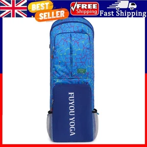 Yoga Exercise Bag Waterproof Portable Yoga Handbag for Women Men (Blue) . - Picture 1 of 6