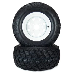 (2) Conjuntos de neumáticos de césped Reaper 24x9,50-12 Exmark Lazer Z HP 44" - 56" 103-2770 - Imagen 1 de 6