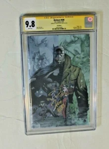Batman 608 CGC SS 9.8 Jim Lee & Jeph Loeb Gold signed Foil Ed Variant 2019 - Picture 1 of 6