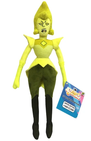 1x STEVEN UNIVERSE YELLOW DIAMOND 12" PLUSH RARE SDCC 2018 COMIC CON EXCLUSIVE Cover