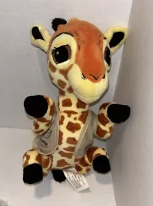 Disney Parks 10" Baby Giraffe With Safari Vest Plush Disneyland Babies - Picture 1 of 7