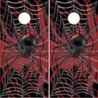 Black Widow Spider Cornhole Wrap Bag Toss Skin Decal Sticker