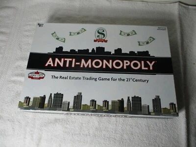Anti Monopoly COMPLETE University Games 2007 Classic Board Game - Image 1 of 4