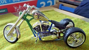 1/18? Sons of Anarchy Diecast Trike Motorcycle Model - West Coast Choppers - Imagen 1 de 9