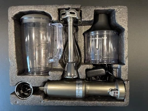 KitchenAid Artisan Kabelloser Stabmixer 5KHBBV83EMS, wie NEU - Bild 1 von 2