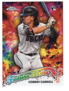 2023 Topps Chrome Update Future Stars #FSU10 Corbin Carroll Arizona Diamondbacks - Picture 1 of 2