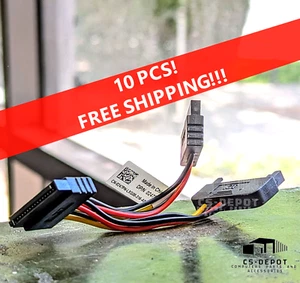 LOT 10 Genuine Dell SATA Power Splitter Cable 3.75" 1 to 2 DP/N: 0N701D 0247PN - Picture 1 of 1
