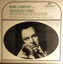 Boris Christoff- Mussorgsky: Songs 60008 Vinyl 12'' Vintage