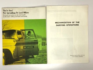 2 De Laval Brochures New Fast-Milking Milkers & Mechanization Dairying Operation - Bild 1 von 10