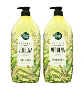 Lot 2x New Korean Shower Mate VERBENA Body Wash K-Beauty Lemon 42oz - Picture 1 of 3
