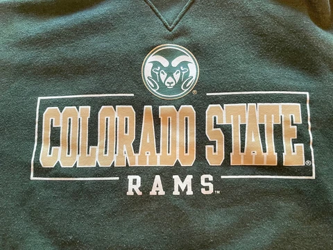 Colorado State University Hoodie size large Cover