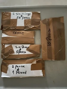 Lot OF 39 British Fine Mixed 1955-2005 Coins, For Details Please See Description - Picture 1 of 2