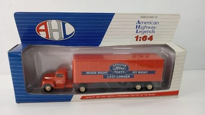 AHL Trucks - Ford F-7 ~ Genuine Ford Parts Semi ~ 1:64 Die-cast NEW - Image 1 of 4