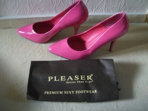 Pleaser Seduce 420 Pink High Heels Pumps Größe 45 (US 15) - Bild 1 von 7