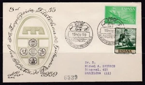 1959 - España - Exposicion Filatelica San Martin de Provensals - Imagen 1 de 2