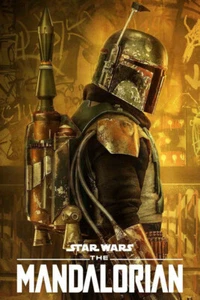 Mandalorian Season 2 Metal Poster Boba Fett Star Wars 7x11 12x18 C03 - Picture 1 of 1