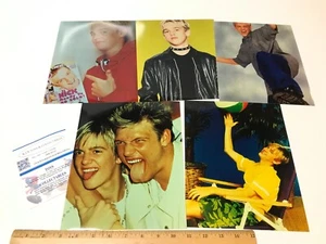 Professional Photographer Hollywood Press Pass Photos of Aaron Carter 8 x 10 - Picture 1 of 3