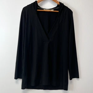 Tommy Bahama Hoodie Women Medium Light Modal Casual Work Party Resort Core Ex - Picture 1 of 12