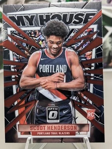 2023-24 Panini Donruss Optic - My House Holo Prizm #20 Scoot Henderson (RC) - Picture 1 of 6