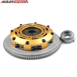 ADLERSPEED Racing Twin Disc Clutch For 90-05 MAZDA MIATA MX-5 1.6L 1.8L Standard - Picture 1 of 7