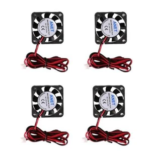 4Pcs silent 12V 40mmx40mmx10mm 4010 DC Brushless Cooling Fan - Zdjęcie 1 z 7