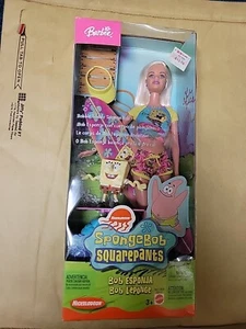 Barbie SpongeBob Schwammkopf blonde Puppe 2003 Mattel C3117 Neu im Karton Rarität - Bild 1 von 9