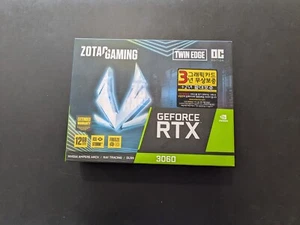 *Solo scatola* Scatola "Zotac, Geforce RTX 3060" con confezione interna - Foto 1 di 4