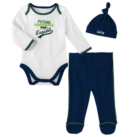 Infant Boy's Seattle Seahawks Creeper Set Future Legend Cover