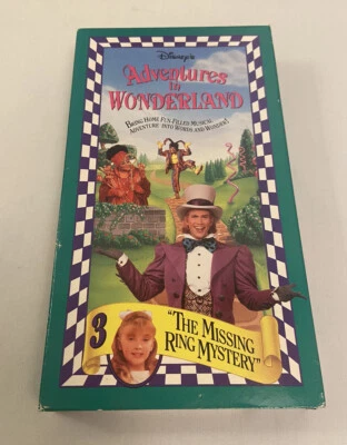 Disneys Adventures in Wonderland - Missing Ring Mystery (VHS, 1993) Foto 1 de 2