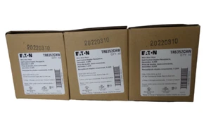 LOT OF 3 EATON TR6352CHW Receptacle - Free Shipping - Picture 1 of 4