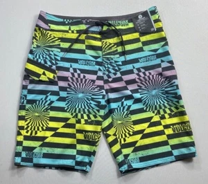 Boy's Youth Volcom Mod-Tech Board Shorts Swim - Picture 1 of 20