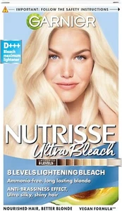 Garnier Nutrisse Ultra Blonde D+++ Bleach Maximum Lightener, For All Hair Types - Picture 1 of 6