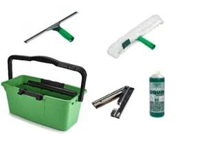 Unger Profi ErgoTec Set 25 cm Glasreinigung Fensterreinigung inkl. 1 l Liquid - Bild 1 von 1