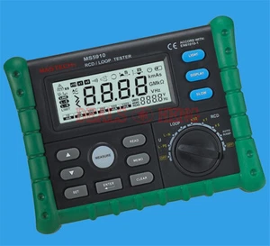 ONE New MASTECH Circuit Breaker RCD Loop Tester Meter MS5910 - Picture 1 of 4