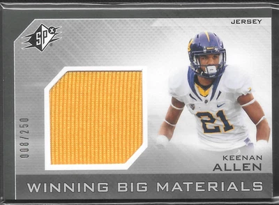 2013 SPx Winning Big Materials /250 Keenan Allen #WB-KA Rookie RC - Image 1 of 2