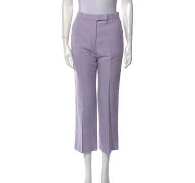 Pantalones Sandro Lavender para mujer de corte recto, talla 4/6 de Estados Unidos Foto 1 de 4