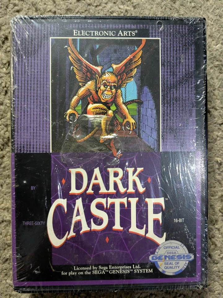 Dark Castle (Sega Genesis, 1991)  Brand New & Factory Sealed Rare - Image 1 of 4