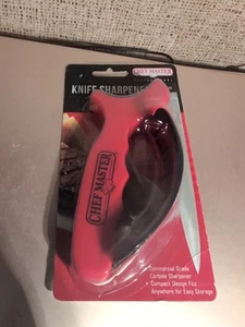 Chef Master 90015 Hand-Held Carbide Tipped Blade Sharpener, Kitchen Knife and... - Picture 1 of 4