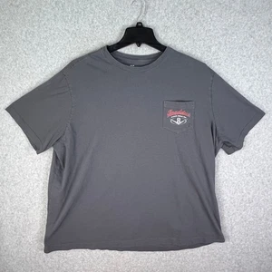 Camisa Roadster para Hombres 3XL Gris Hot Rod Clásico Coche Gráfico Costillas Bolsillo - Imagen 1 de 8