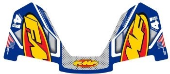 Kit de repuesto de calcomanías con logotipo azul FMF 2020 moto cross 014849 1860-2112 Foto 1 de 3
