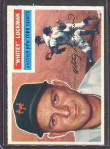 1956 Topps Baseball # 205 Whitey Lockman (EX-MT) Excellent to Mint - Picture 1 of 2