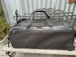 SAMSONITE BLACK LABEL WHEELED HOLD-ALL LUGGAGE - DESIGNED IN ITALY - Picture 1 of 9