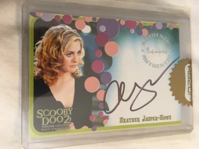 Alicia Silverstone Scooby Doo 2 Autograph Card 2002 Inkworks Rare Authentic Auto - Image 1 of 2