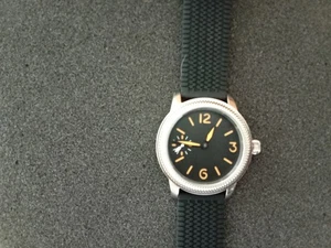 Mechanical Watch seagull 6497 Movement 44mm Stainless Steel Case Coin Edge Bezel - Picture 1 of 3