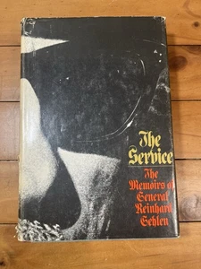 THE SERVICE: THE MEMOIRS OF GENERAL REINHARD GEHLEN by David Irving 1st Edtn HC - Picture 1 of 23