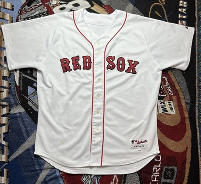 Vintage Boston Red Sox Jersey David Ortiz Majestic Size 44 On Field Home #34 - Image 1 of 4