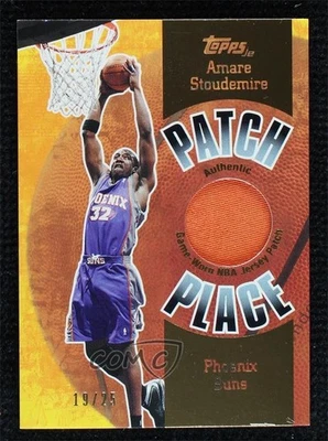 2003-04 Topps Jersey Edition Patch Place /25 Amare Stoudemire #PP23 Patch - Image 1 of 2