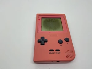 Nintendo GAME BOY Console Portatile Pocket Rosa Usata, Testata - Foto 1 di 7