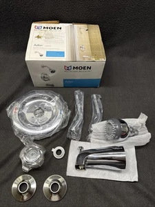 MOEN Adler Single-Handle 1-Spray Tub and Shower Faucet in Chrome No Valve #5 - Picture 1 of 14